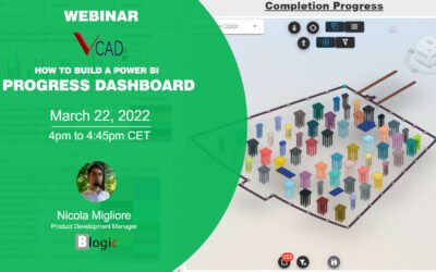 Webinar: Vcad progress Power BI dashboard