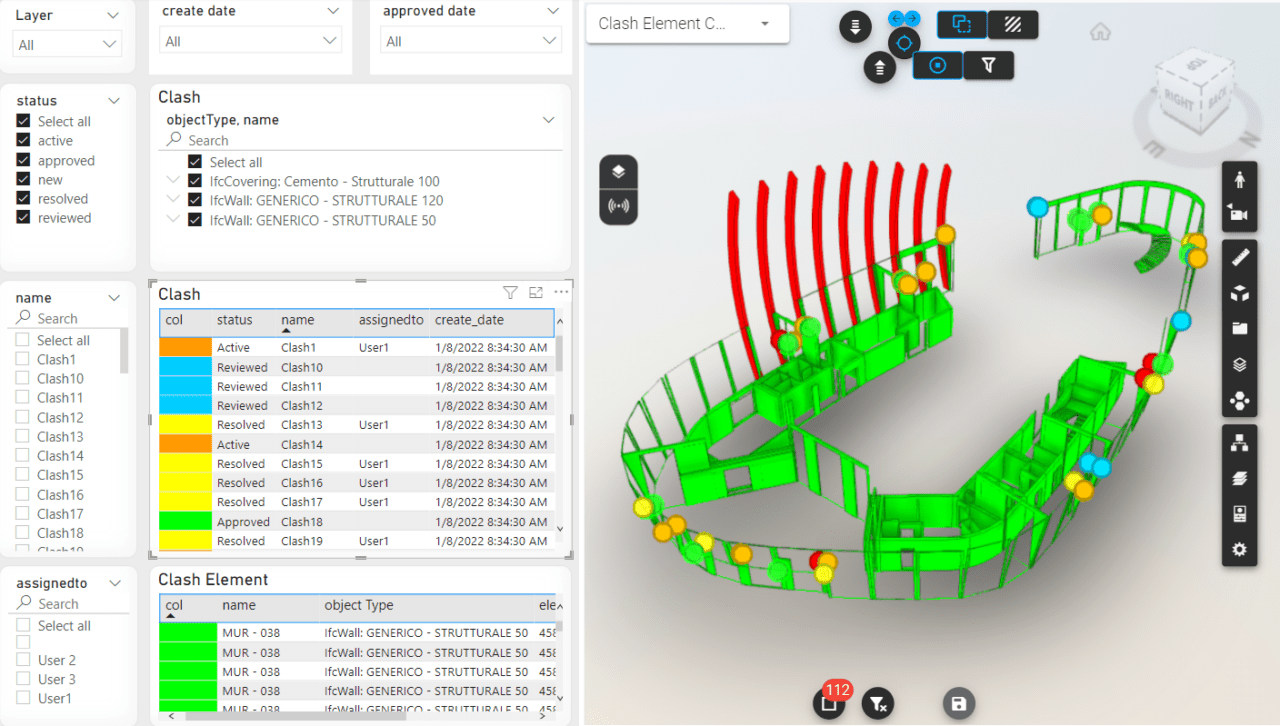 Clash detection template for Navisworks files - VCAD - CONNECTING BIM