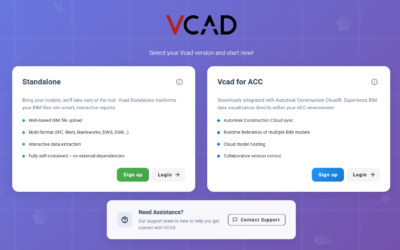 Vcad Standalone & ACC in One Platform