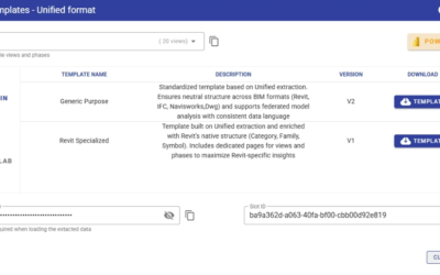 Vcad Revit Specialized and Unified Templates