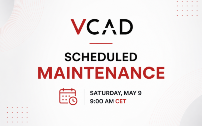 Scheduled Maintenance on Vcad – May 9, 2026